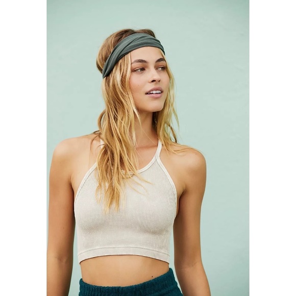 •SOLD• Free People Happiness Runs Crop Top in Stone Eagle Size XS/S NEW - Picture 5 of 6